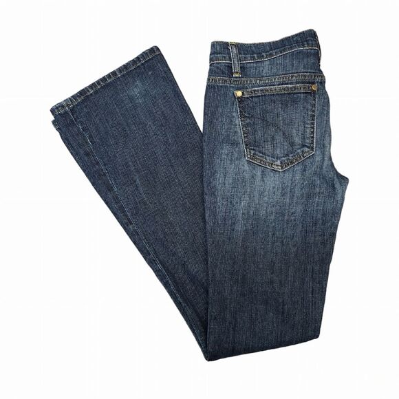Joe's Jeans Women's 27 The Rocker Fit Burke Wash Flare Denim Jeans - Picture 12 of 16